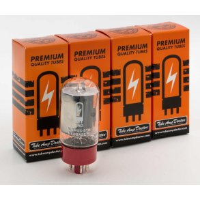 6L6WGC-STR REDBASE small bottle TAD PREMIUM Matched Quartet